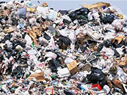 Disposable landfill waste materials Buried waste sorting production line